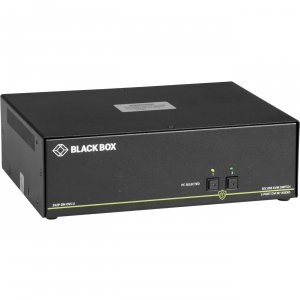 Black SS2P-DH-DVI-U Secure Kvm Switchdh2-port,