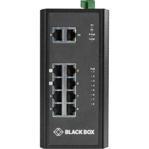 Black LPH3100A 10p Fast Eth Ind Sw Poe+