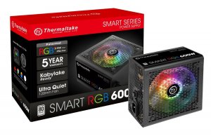 Thermaltake PS-SPR-0600NHFAWU-1 Power Supply Ps-spr-0600nhfawu-1 Smart