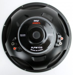 Pyle PLPW15D Pro Power Series Dual Voice-coil 4ohm Subwoofer (15quot;4