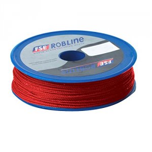 Robline TY-08RSP Fse  Waxed Tackle Yarn Whipping Twine - Red - 0.8mm X