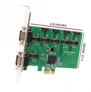 Syba SI-PEX15040 Io Cards Si-pex15041 6port Rs-232 Serial Pci-express 