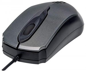 Manhattan 179423 (r)  Edge Optical Usb Mouse (grayblack)