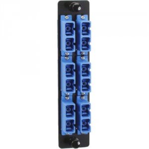 Black JPM461C High Density Fiber Optc Adpter Panel Sc  Blue