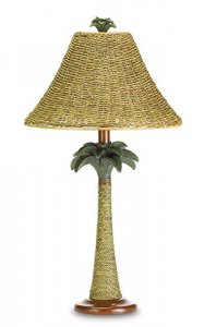 Gallery 37989 Palm Tree Rattan Lamp 100