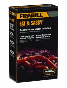 Frabill 1066 Fat  Sassy Pre-mixed Worm Bedding - 2.5lbs