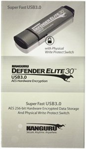 Kanguru UZ9555 Defender Elite30, Hardware Encrypted, Secure, Superspee