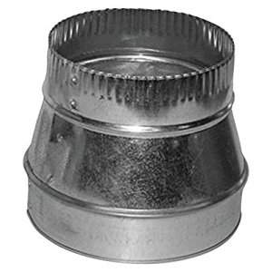 Deflecto RED06528 (r)  Galvanized Round Reducer (6-5, 28 Gauge)