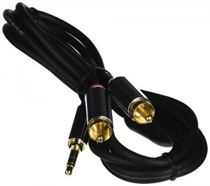 Monoprice 9768 Stereo Male To Rca Stereo M 6ft  - Black