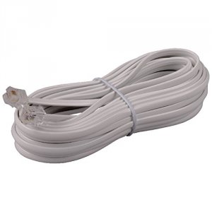 Acer TP243WHR Rca  White Phone Line Cord (25ft)