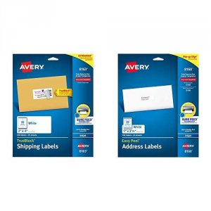 Avery 08163 Averyreg; Trueblock Shipping Labels - Permanent Adhesive -