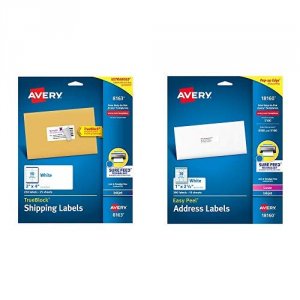 Avery 08163 Averyreg; Trueblock Shipping Labels - Permanent Adhesive -