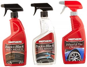 Mothers 6924 Mothers Back-to-black Tire Shine - 24oz