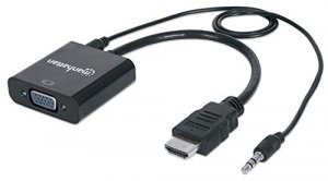 Manhattan 151559 (r)  Hdmi(r) Am-vga+ Audio Converter Cable