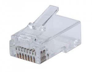 Intellinet 791090 100-pack Fastcrimp Cat6 Rj45 Modular