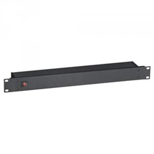 Black PS186A-R2 19in Rackmount Switchable Power