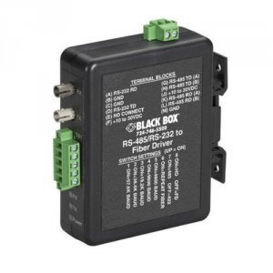 Black MED101A Industrial Din Rail Rs-232rs-422rs-485