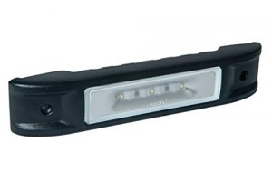 Lumitec 101532 Ibiza Led Engine Room Light - Non-dimming White - Black