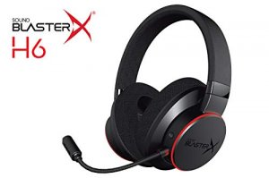 Creative 70GH039000000 He  Sound Blasterx H6 Usb Gaming Headset Black