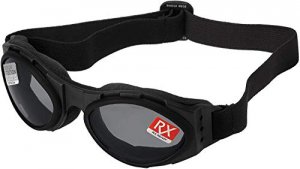 Bobster BA001R Bugeye Goggles Black Frame Smoke Lens