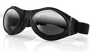 Bobster BA001R Bugeye Goggles Black Frame Smoke Lens