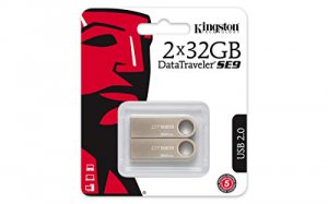 Kingston DTSE9H/32GB-2P Memory Dtse9h 32gb-2p 32gb Usb2.0 Datatraveler