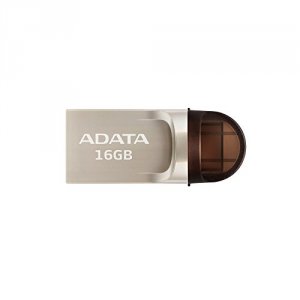 Adata AUC370-64G-RGD 64g Uc370 Usb Otg Flash Drive Usb-a 3.1 Usb-c Gol