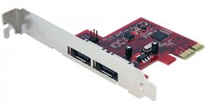 Startech CQ4809 .com 2 Port Sata 6 Gbps Pcie Esata Controller Card - 2