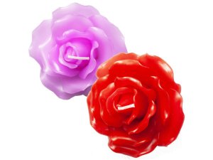 Bulk HP199 Large Floating Rose Candle