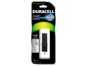 Bulk EN736 Duracell Dual Usb Car Charger With Micro Usb Cord