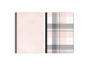 Bulk GB200 Pink And Plaid Assorted Journals