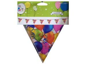 Bulk GB217 Birthday Balloons Triangle Banner