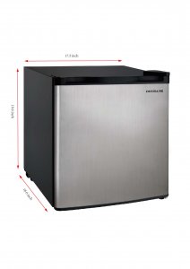 Curtis EFR180 1.7 Cu Ft Mini Fridge Ss