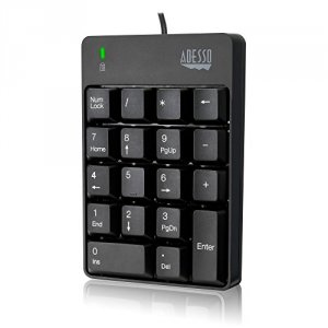 Adesso 2MB514 Akb-601ub - Usb Spill Resistant 18-key Numeric Keypad - 