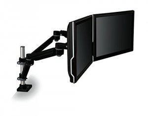 3m MA260MB Desk Mount For Flat Panel Display - Black - Yes - 20 Lb Loa