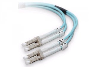 Belkin F2F402LL02MG Fiber Optic Cable  10gb Multimode Lclc Duplex Mmf 