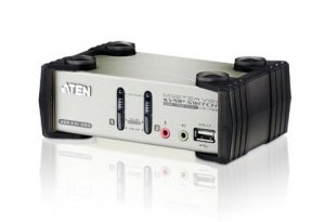 Aten T21361 The Cs1732b Is A Two Port Kvmp Switch Combined With A Two-