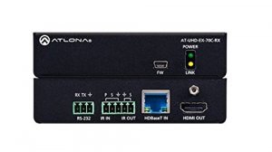 Atlona AT-UHD-EX-70C-RX 4kuhd Hdmi Over Hdbaset Receiver With Control 