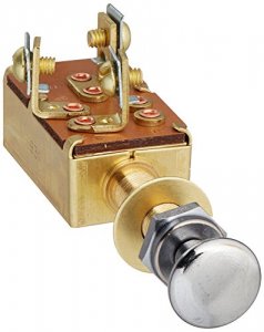 Cole CW69497 Push Pull Switch Spst On-on-off 3 Screw