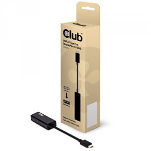 Club 9V2812 Usb 3.1 Type-c To Displayport 1.2 4k60hz Uhd Adapter - Dis