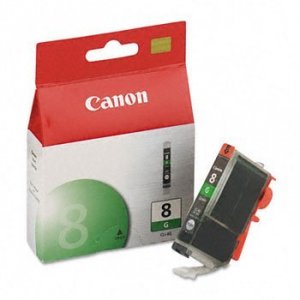 Original Canon CLI8G (cli-8g) Green Ink Tank