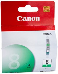 Original Canon CLI8G (cli-8g) Green Ink Tank