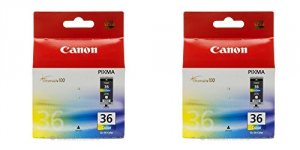 Original Canon CLI36 Cli-36 Ink Cartridge - Inkjet - Cyan, Magenta, Ye