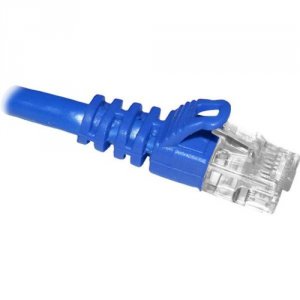 Cp QY1890 Clearlinks 100ft Cat. 6 550mhz Blue Molded Snagless Patch Ca