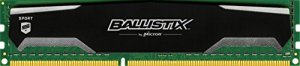 Crucial BLS4G3D1609DS1S00 Ballistix Sport 4gb (1 X 4 Gb) Ddr3 Sdram Me