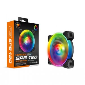 Cougar Cougar Cf-v12spb-rgb 120mm Omnidirectional Rgb Fan