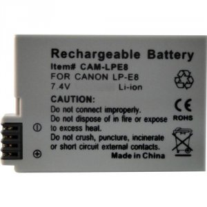 Dantona PEDOTLPE8 Cam-lpe8p Cam-lpe8 Replacement Battery