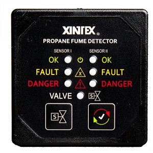 Fireboy-xintex CW63847 Xintex Propane Fume Detector W2 Plastic Sensors