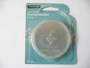 Fiskars 195310 45mm Rotary Blade Straight 5pk