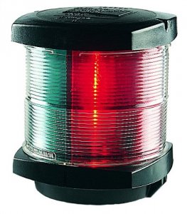 Hella CW65477 Tri-color Navigation Light - Incandescent - 2nm - Black 